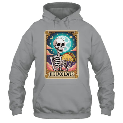 Tarot Card The Taco Lover Cinco De Mayo Skeleton Men Women Shirt & Tank Top | siriusteestore