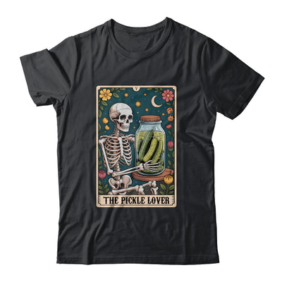 Tarot Pickle Lover Pickles Foodie Skeleton Tarot Card Funny Shirt & Tank Top | siriusteestore