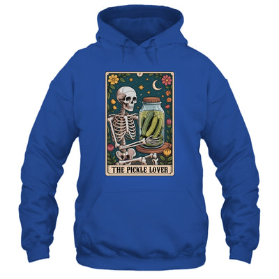 Tarot Pickle Lover Pickles Foodie Skeleton Tarot Card Funny Shirt & Tank Top | siriusteestore