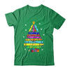 Teacher Christmas Xmas Crayon Tree Light Kids Student Shirt & Sweatshirt | siriusteestore