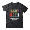Teacher Summer Recharge Required Last Day Of School Funny Shirt & Tank Top | siriusteestore