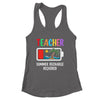Teacher Summer Recharge Required Last Day Of School Funny Shirt & Tank Top | siriusteestore