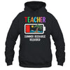 Teacher Summer Recharge Required Last Day Of School Funny Shirt & Tank Top | siriusteestore