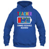 Teacher Summer Recharge Required Last Day Of School Funny Shirt & Tank Top | siriusteestore