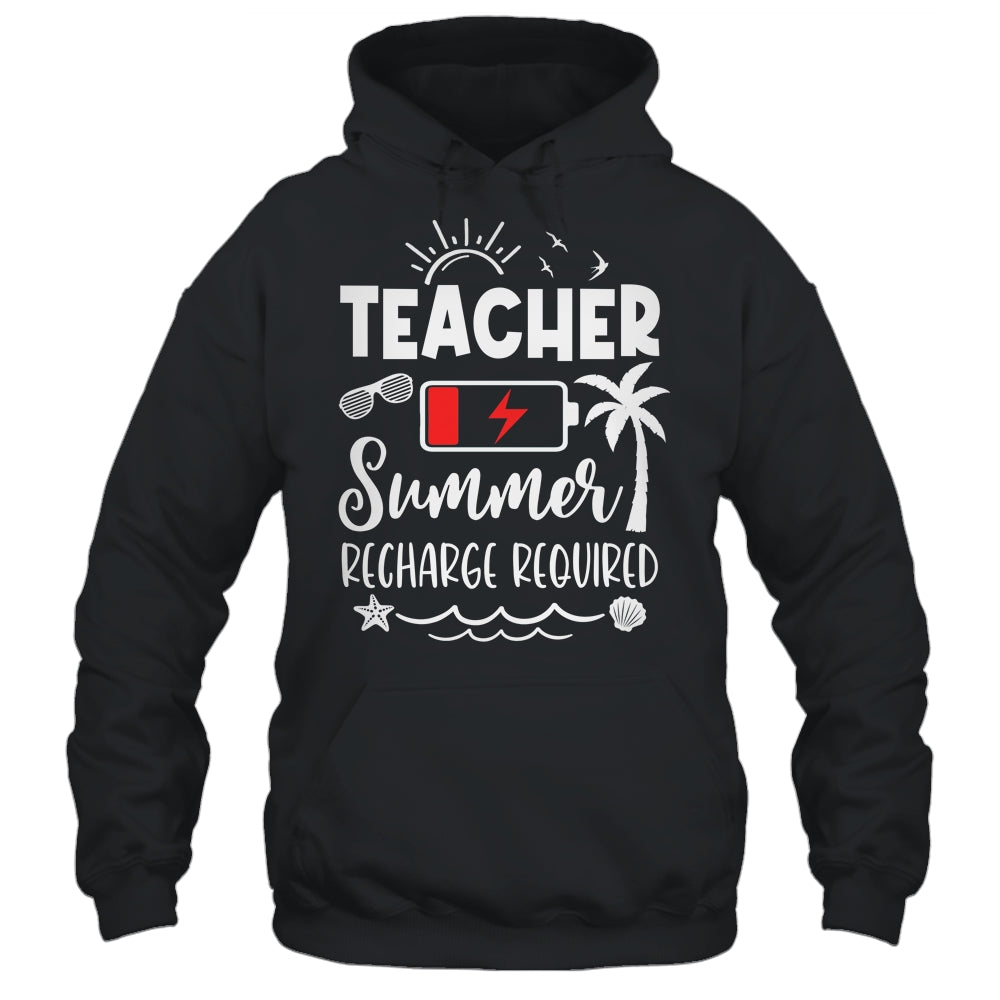 Teacher Summer Recharge Required Last Day School Men Women Shirt & Tank Top | siriusteestore