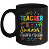 Teacher Summer Recharge Required Last Day School Women Funny Mug | siriusteestore