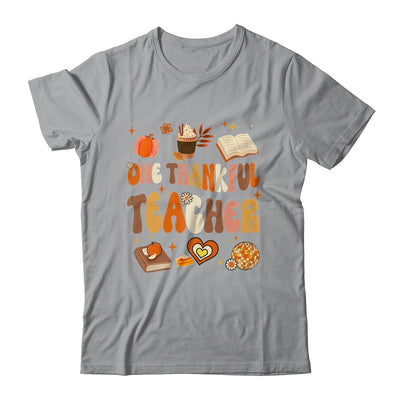 Teacher Thanksgiving For Women One Thankful Teacher Shirt & Hoodie | siriusteestore