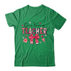 Teacher Valentine's Day One Loved Teacher Coquette Bow Retro Shirt & Sweatshirt | siriusteestore
