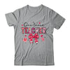 Teacher Valentine's Day One Loved Teacher Coquette Bow Retro Shirt & Sweatshirt | siriusteestore