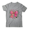 Teaching Is A Work Of Heart Pencil Bow Teacher Valentine Shirt & Sweatshirt | siriusteestore