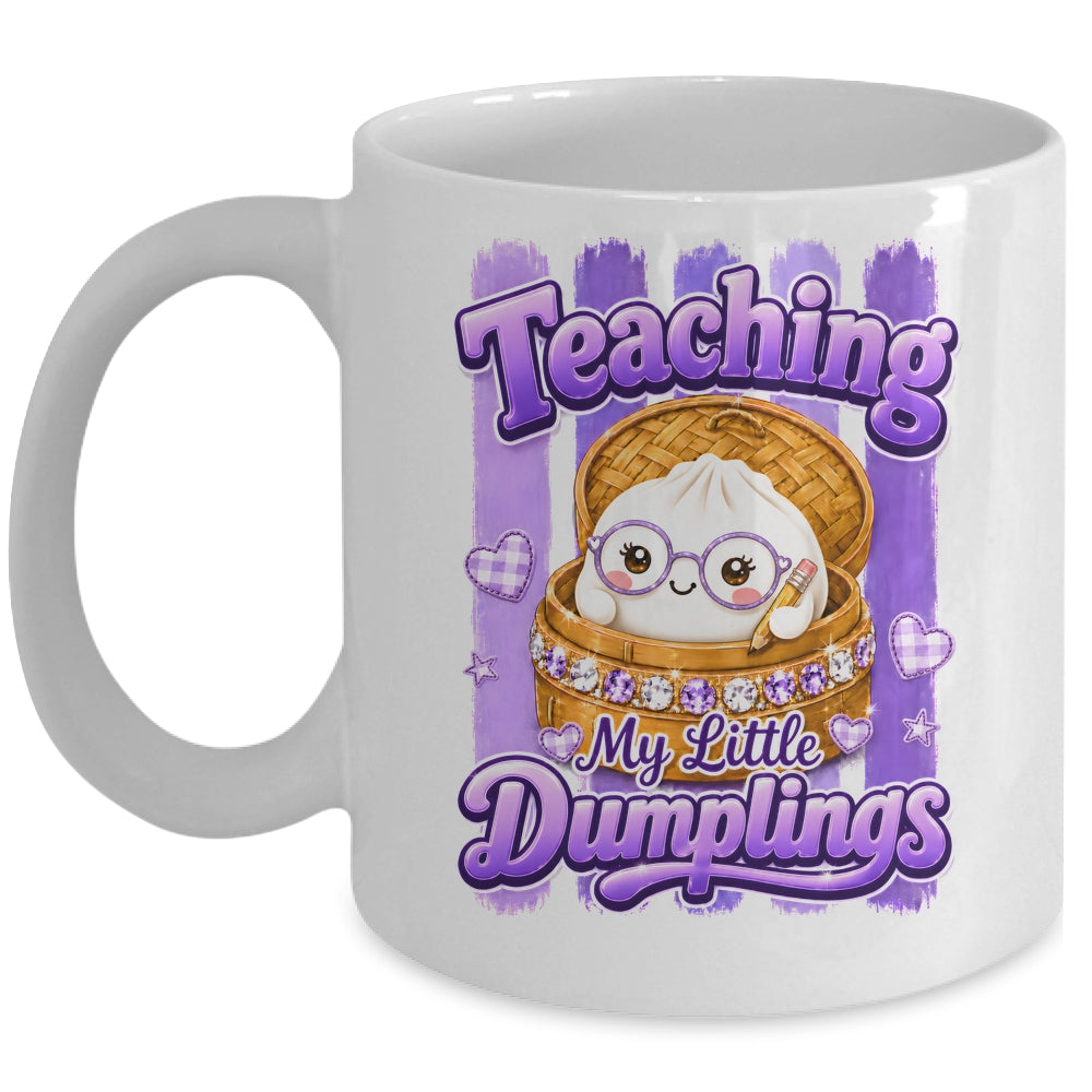 Teaching My Little Dumplings Kawaii Teacher Back To School Mug | siriusteestore