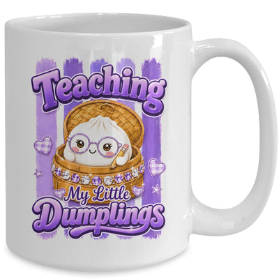 Teaching My Little Dumplings Kawaii Teacher Back To School Mug | siriusteestore