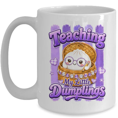 Teaching My Little Dumplings Kawaii Teacher Back To School Mug | siriusteestore