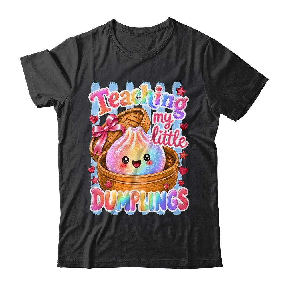Teaching My Little Dumplings Teacher Striped Kawaii Cute Shirt & Hoodie | siriusteestore