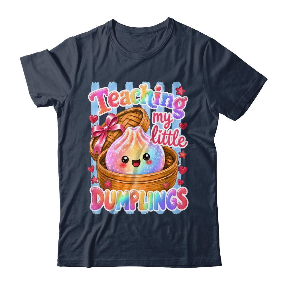 Teaching My Little Dumplings Teacher Striped Kawaii Cute Shirt & Hoodie | siriusteestore