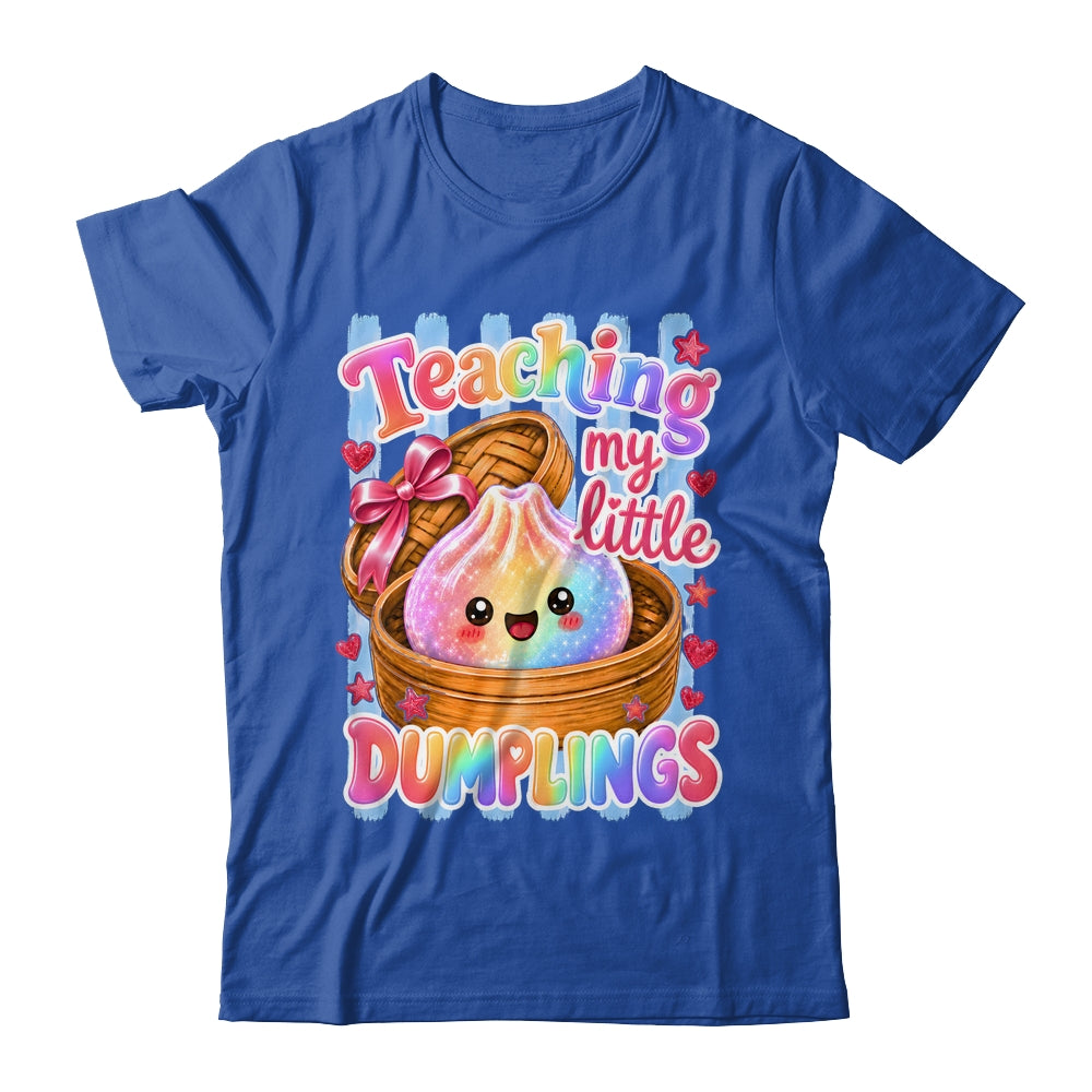 Teaching My Little Dumplings Teacher Striped Kawaii Cute Shirt & Hoodie | siriusteestore