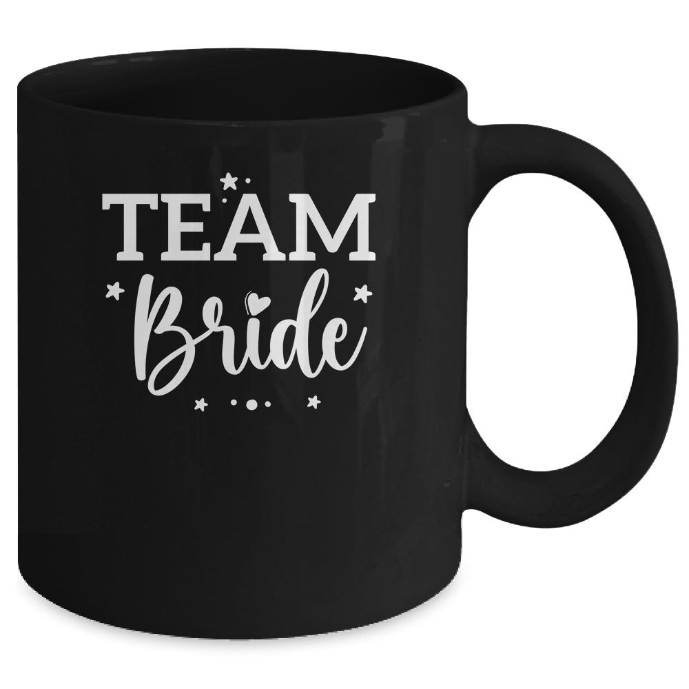 Team Bride Flower Bachelorette Bridal Shower Bridesmaid Mug | siriusteestore