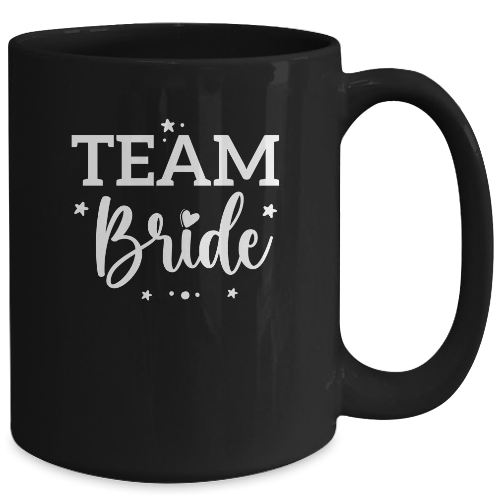 Team Bride Flower Bachelorette Bridal Shower Bridesmaid Mug | siriusteestore