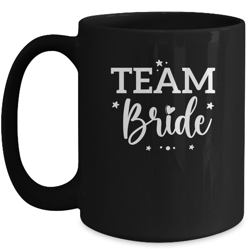 Team Bride Flower Bachelorette Bridal Shower Bridesmaid Mug | siriusteestore