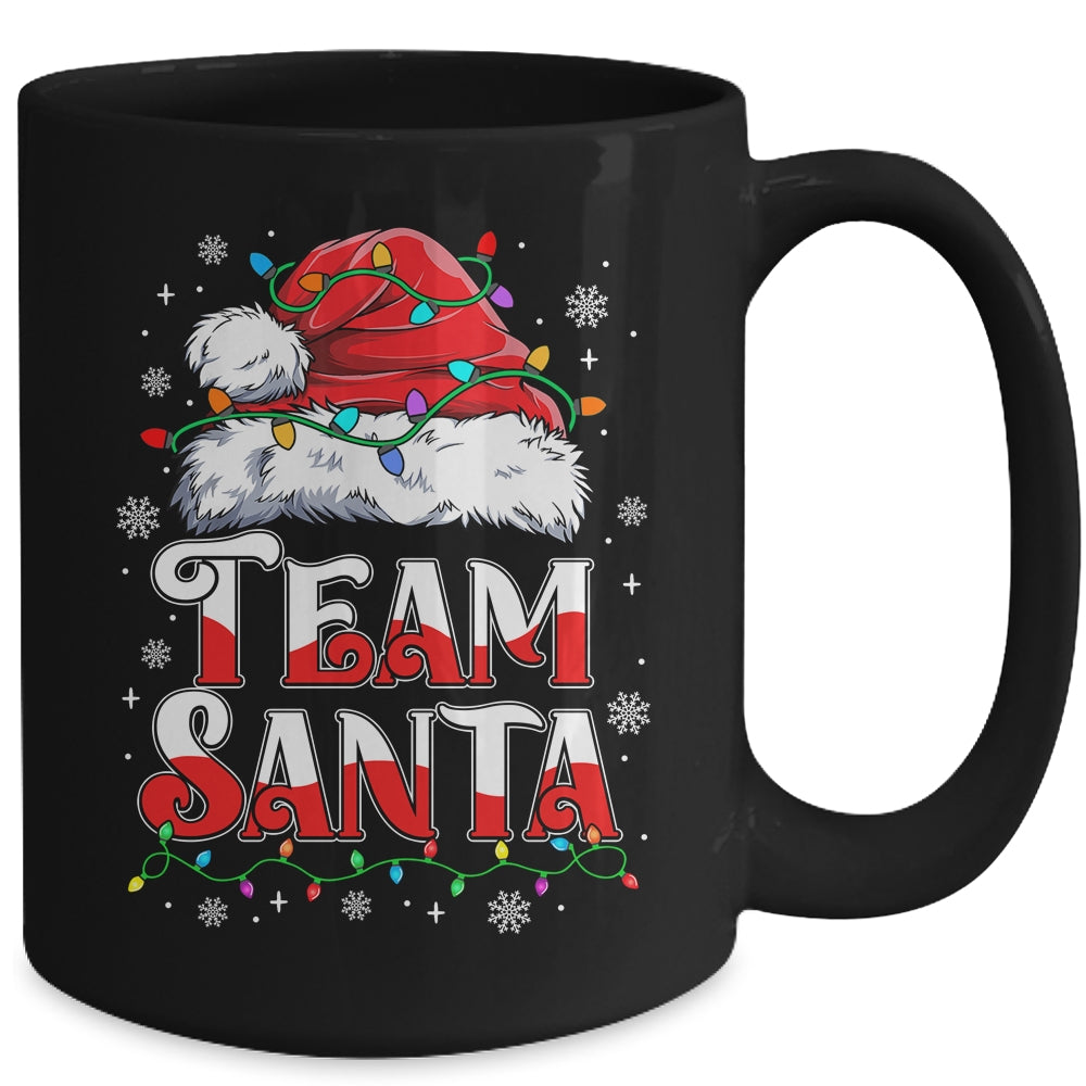 Team Santa Claus Christmas Family Matching Funny Xmas Mug | siriusteestore