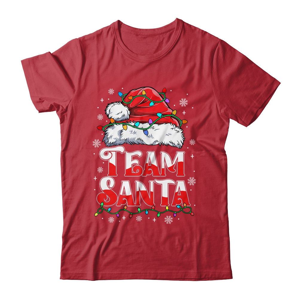 Team Santa Claus Christmas Family Matching Funny Xmas Shirt & Sweatshirt | siriusteestore