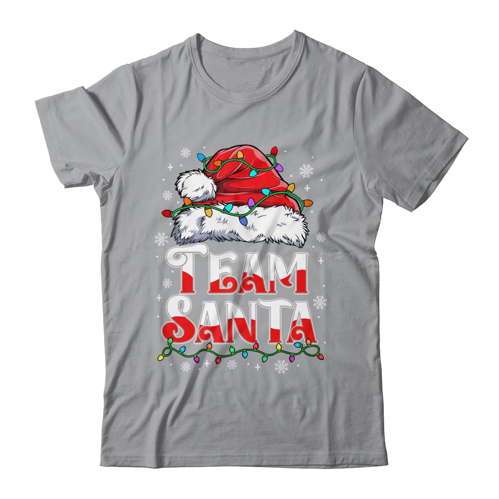 Team Santa Claus Christmas Family Matching Funny Xmas Shirt & Sweatshirt | siriusteestore