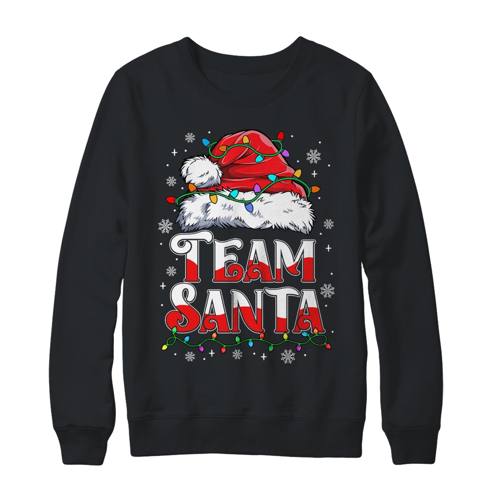 Team Santa Claus Christmas Family Matching Funny Xmas Shirt & Sweatshirt | siriusteestore