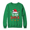 Team Santa Red Plaid Christmas Family Matching Boys Girls Shirt & Sweatshirt | siriusteestore