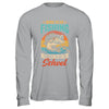 Teen Boys Fishing Funny Forced To Go To School Bass Fish Shirt & Hoodie | siriusteestore
