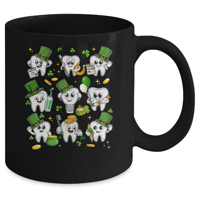 Teeth St Patrick Dentist Dental Assistant Irish Leprechaun Mug | siriusteestore