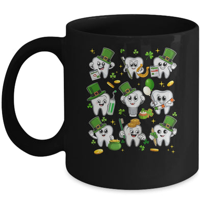 Teeth St Patrick Dentist Dental Assistant Irish Leprechaun Mug | siriusteestore