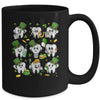 Teeth St Patrick Dentist Dental Assistant Irish Leprechaun Mug | siriusteestore