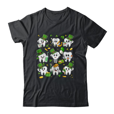 Teeth St Patrick Dentist Dental Assistant Irish Leprechaun Shirt & Hoodie | siriusteestore