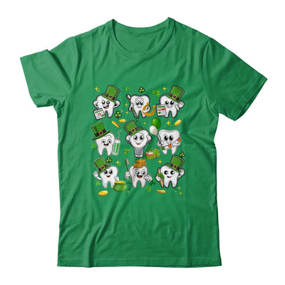 Teeth St Patrick Dentist Dental Assistant Irish Leprechaun Shirt & Hoodie | siriusteestore
