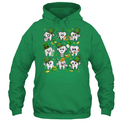 Teeth St Patrick Dentist Dental Assistant Irish Leprechaun Shirt & Hoodie | siriusteestore