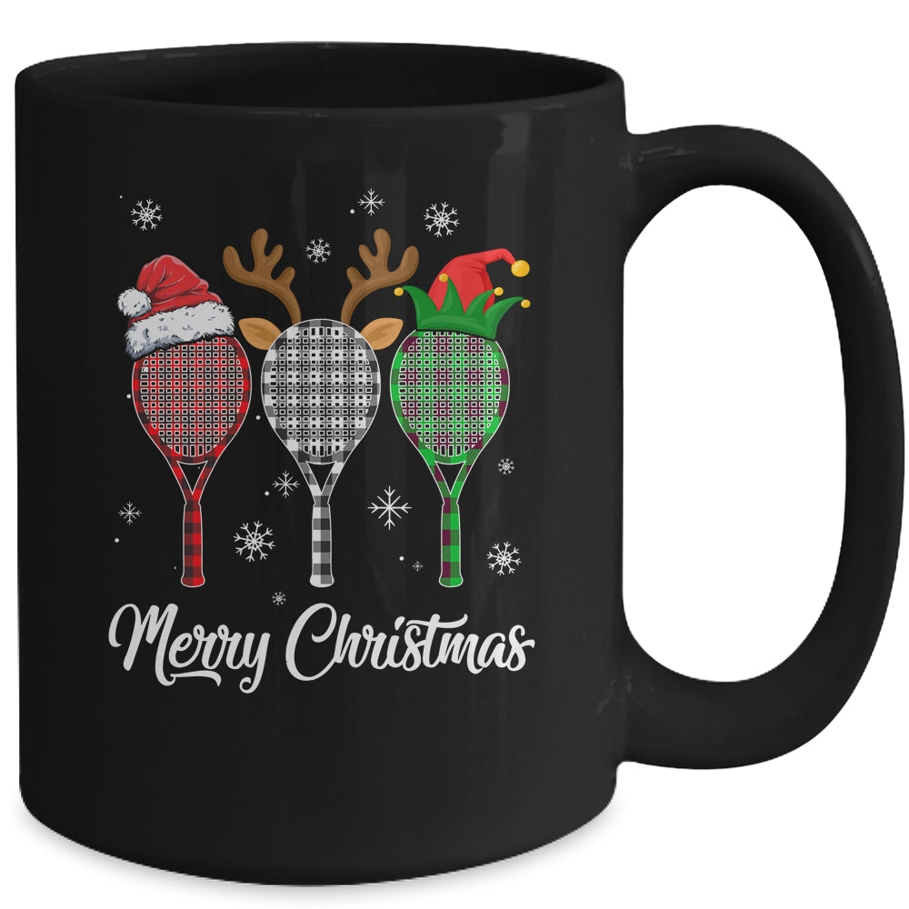 Tennis For Men Women Merry Chistmas Tennis Racket Christmas Mug | siriusteestore