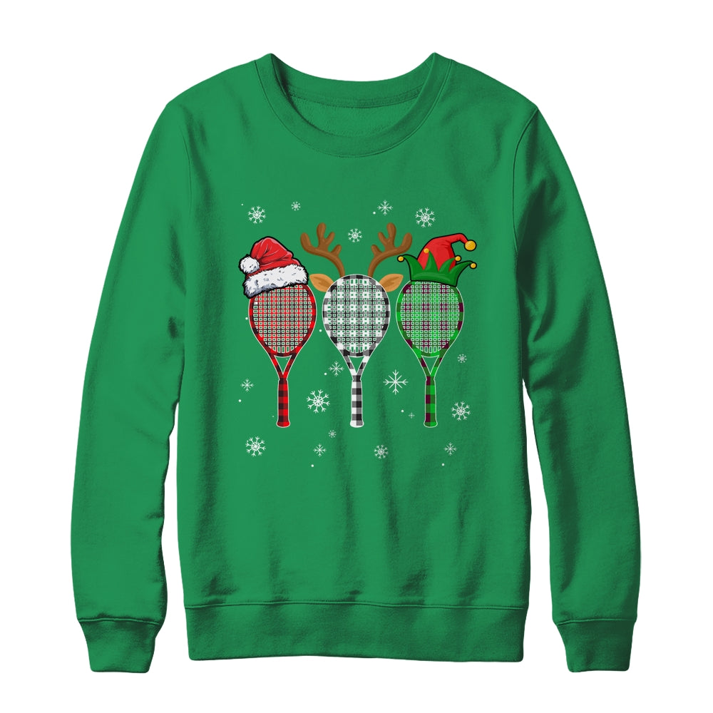 Tennis Merry Chistmas Tennis Racket Christmas For Men Women Shirt & Sweatshirt | siriusteestore