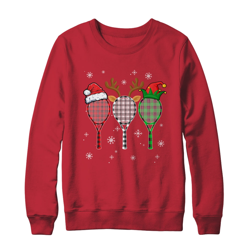 Tennis Merry Chistmas Tennis Racket Christmas For Men Women Shirt & Sweatshirt | siriusteestore