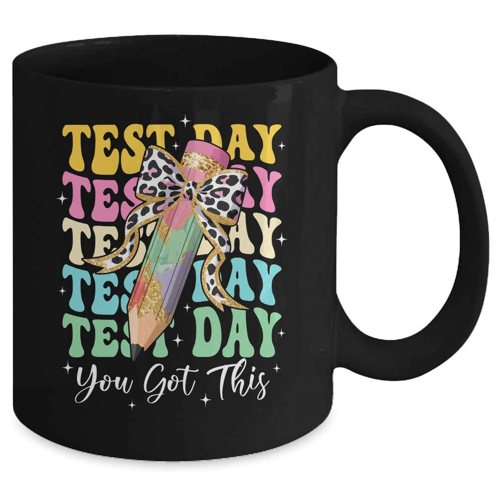 Test Day Coquette Motivational Teacher You Got This Mug | siriusteestore