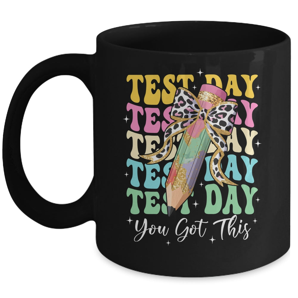 Test Day Coquette Motivational Teacher You Got This Mug | siriusteestore