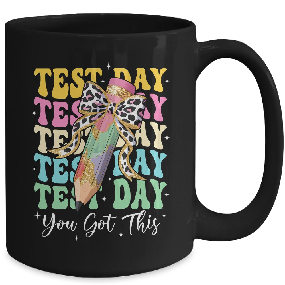 Test Day Coquette Motivational Teacher You Got This Mug | siriusteestore