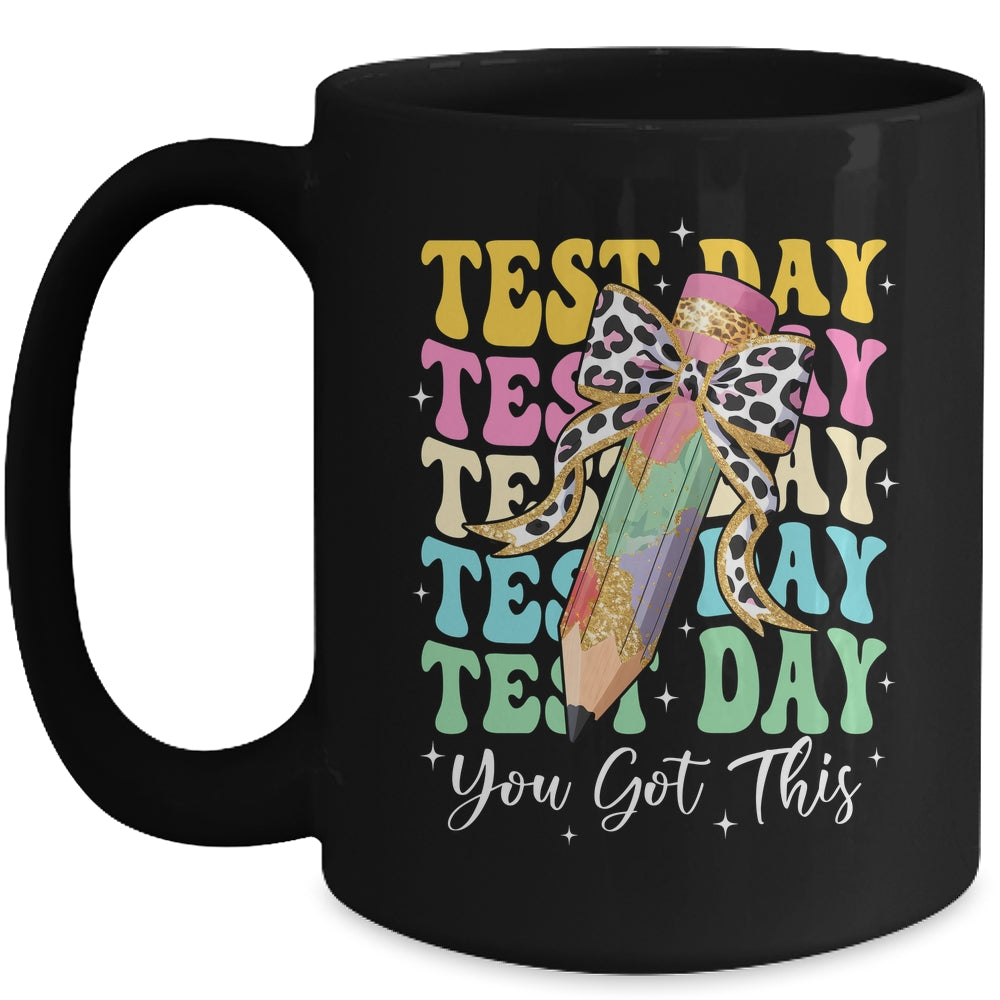 Test Day Coquette Motivational Teacher You Got This Mug | siriusteestore