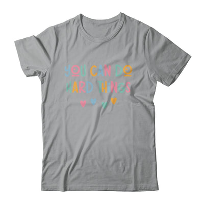 Test Day Teacher You Can Do Hard Things Testing Women Kids Shirt & Hoodie | siriusteestore