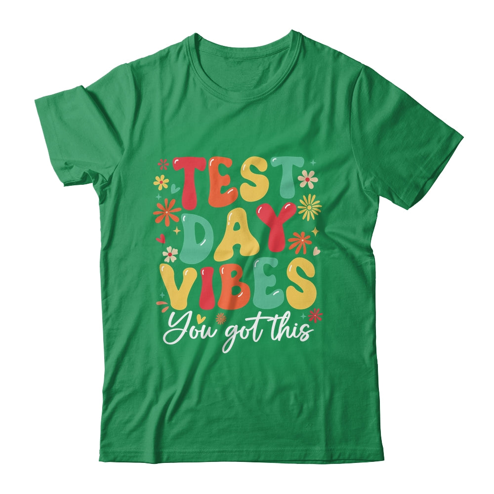 Test Day Vibes Groovy Testing Day Teacher Student Exam Shirt & Hoodie | siriusteestore