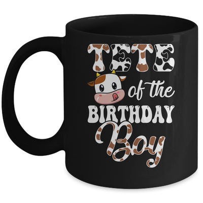 Tete Of The Birthday Boy Cow Farm 1st Birthday Boy Mug | siriusteestore