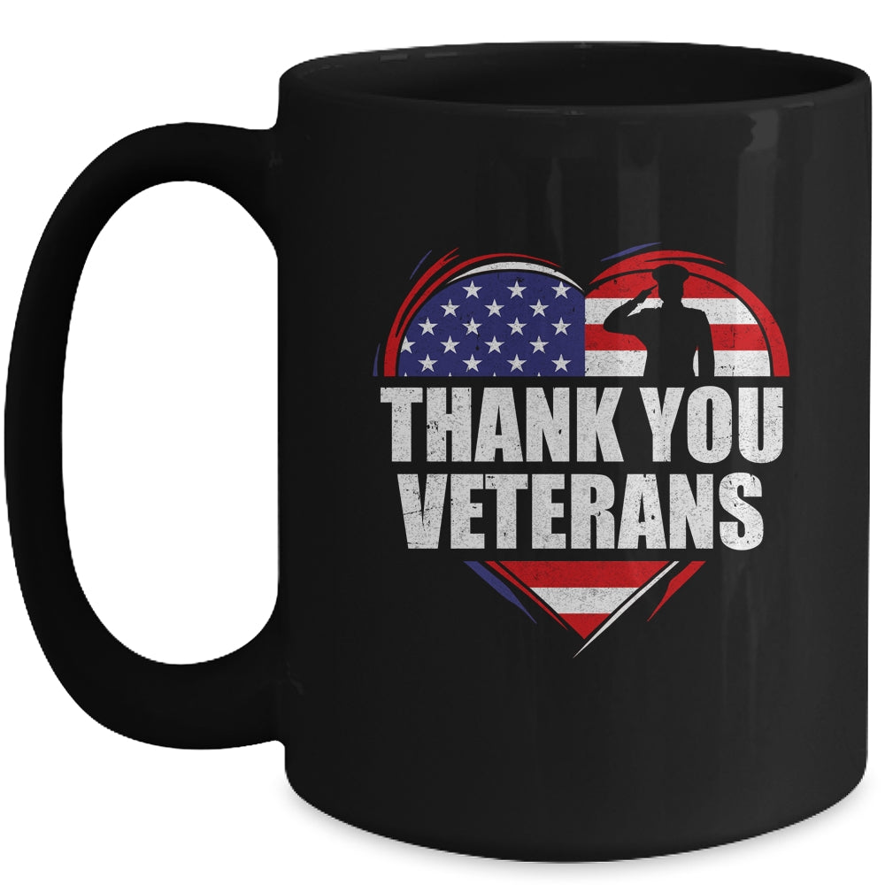 Thank You Veterans Day Memorial Day Partiotic Usa Mug | siriusteestore