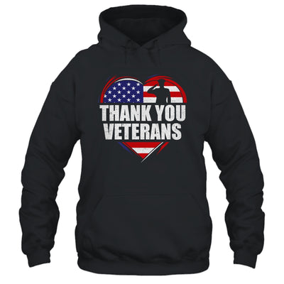 Thank You Veterans Day Memorial Day Partiotic Usa Shirt & Hoodie | siriusteestore