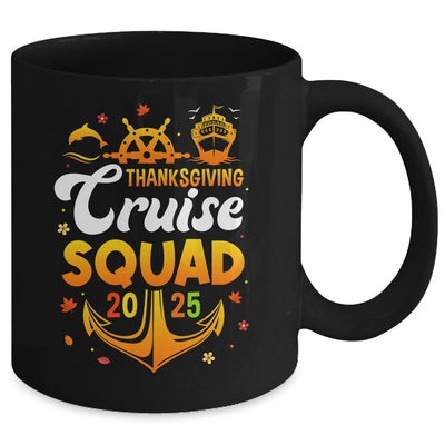 Thanksgiving Cruise Squad Matching Family Vacation 2025 Trip Mug | siriusteestore