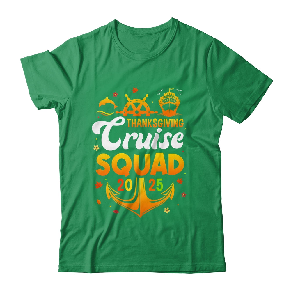 Thanksgiving Cruise Squad Matching Family Vacation 2025 Trip Shirt & Sweatshirt | siriusteestore