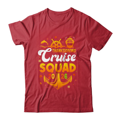 Thanksgiving Cruise Squad Matching Family Vacation 2026 Trip Shirt & Sweatshirt | siriusteestore